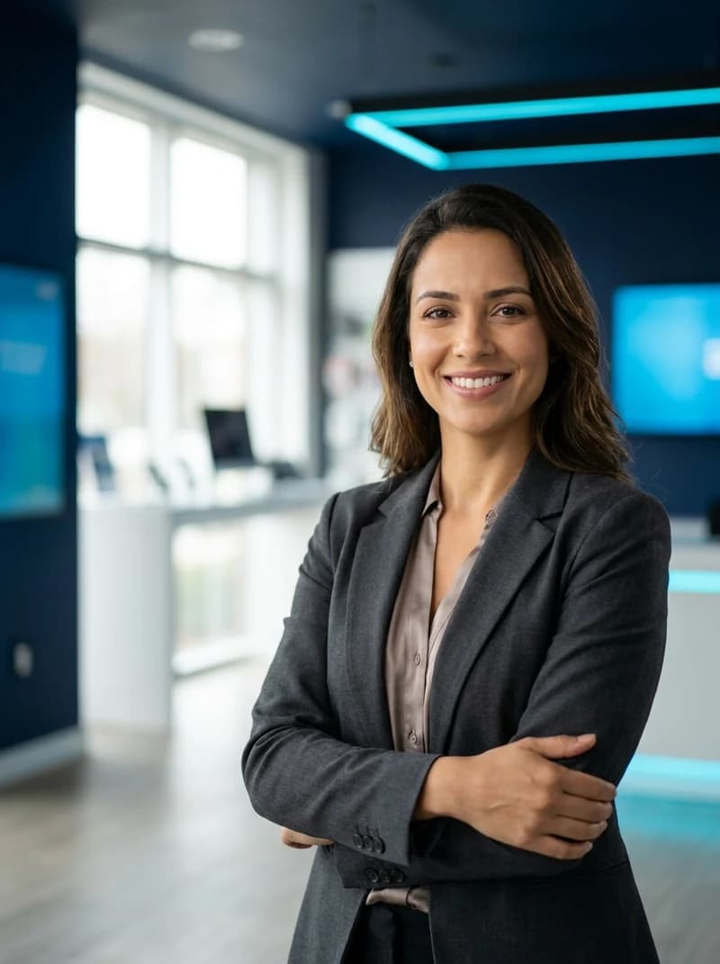 Empreendedora do Simples Nacional confiante com a contabilidade da Wetax